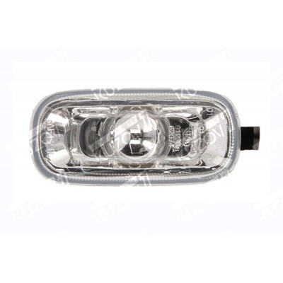 Повторитель Поворота Белый, Прозрачный, DEPO для AUDI A3 2005-2008 - фото